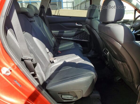 5NMS44AL5MH314097 2021 HYUNDAI SANTA Red Rear interior view