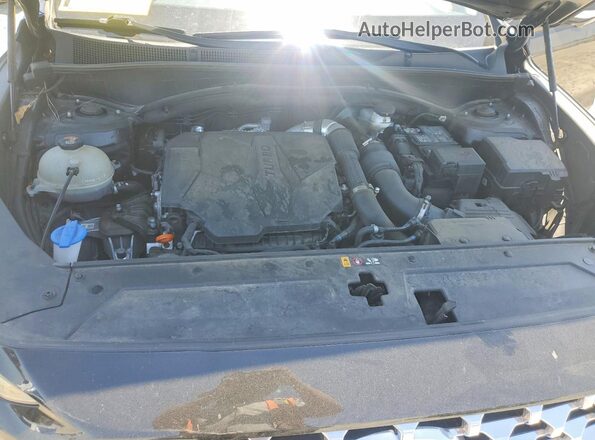 5NMS44AL5MH370637 2021 HYUNDAI SANTA Black Rear interior view