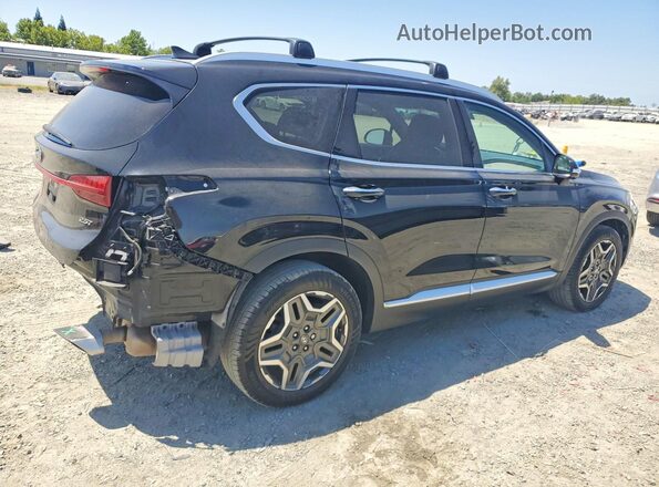 5NMS44AL5MH370637 2021 HYUNDAI SANTA Black Rear right