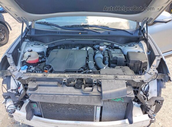 5NMS44AL5NH444446 2022 HYUNDAI SANTA Silver Vista del compartimento del motor
