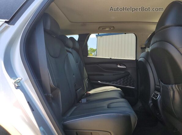5NMS44AL5NH444446 2022 HYUNDAI SANTA Silver Vista interior trasera