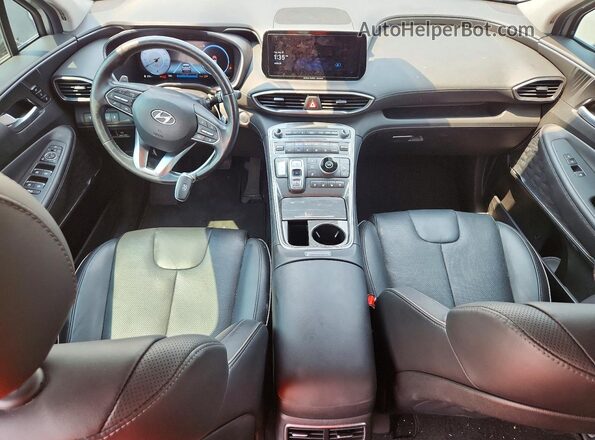 5NMS44AL7PH536306 2023 HYUNDAI SANTA Silver Вид панелі приладів
