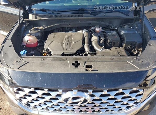 5NMS4DAL2MH309388 2021 HYUNDAI SANTA Black Widok komory silnika