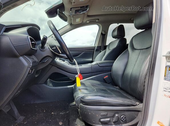 5NMS4DAL2PH532647 2023 HYUNDAI SANTA White Front interior view