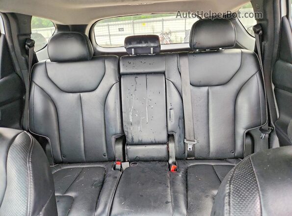 5NMS4DAL2PH532647 2023 HYUNDAI SANTA White Rear seats view