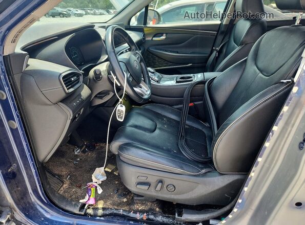 5NMS4DAL3PH541261 2023 HYUNDAI SANTA Синий Вид салона спереди