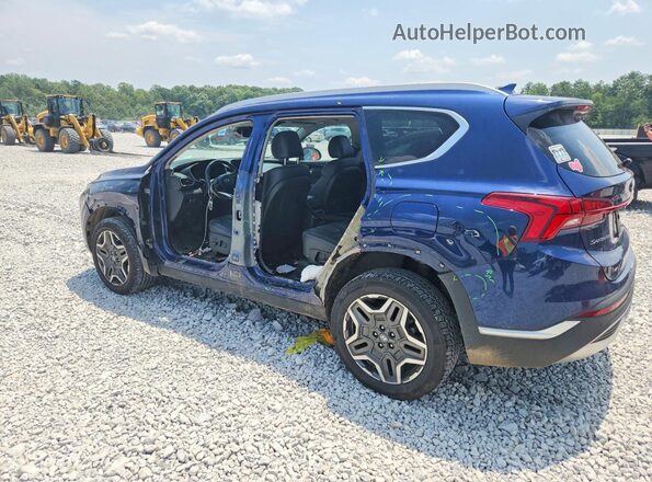 5NMS4DAL3PH541261 2023 HYUNDAI SANTA Синий Задняя левая четверть