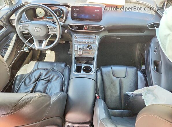 5NMS4DAL6MH370503 2021 HYUNDAI SANTA Серый Вид панели приборов