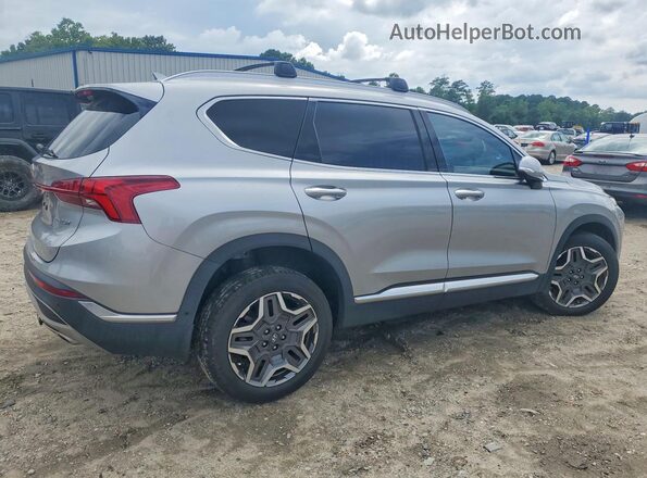 5NMS4DAL6NH462602 2022 HYUNDAI SANTA Silver Trasero derecho