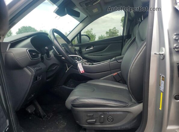 5NMS4DAL6NH462602 2022 HYUNDAI SANTA Silver Vista interior delantera
