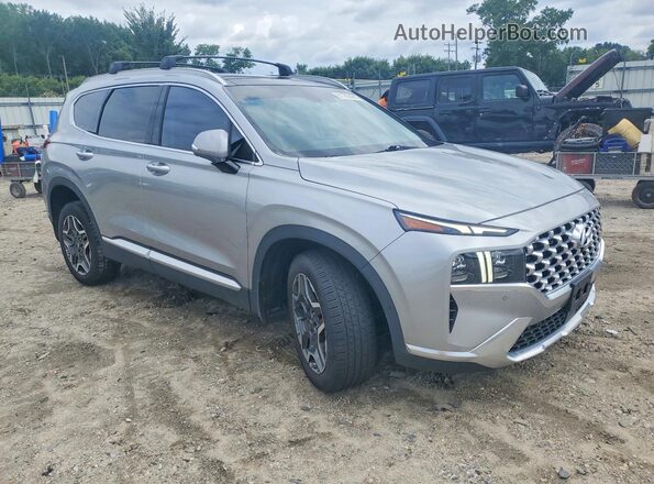 5NMS4DAL6NH462602 2022 HYUNDAI SANTA Silver Delantero derecho