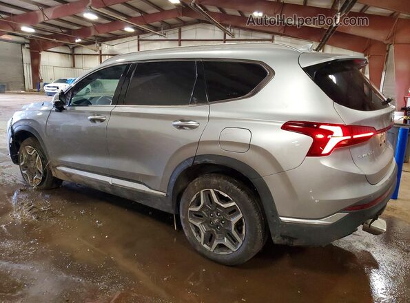5NMS4DAL7PH615295 2023 HYUNDAI SANTA Gray Հետևի ձախ