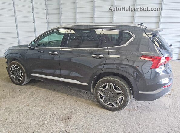 5NMS4DAL9PH571848 2023 HYUNDAI SANTA Black Trasero izquierdo