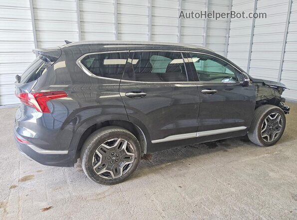 5NMS4DAL9PH571848 2023 HYUNDAI SANTA Black Trasero derecho