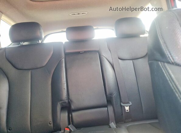 5NMS53AA1KH122369 2019 HYUNDAI SANTA Red Vista de los asientos traseros