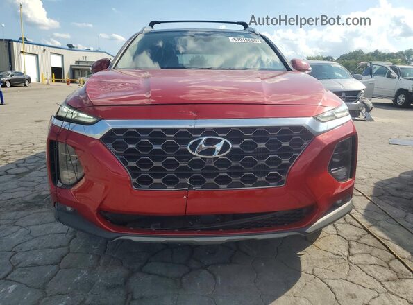 5NMS53AA1KH122369 2019 HYUNDAI SANTA Red Vista frontal
