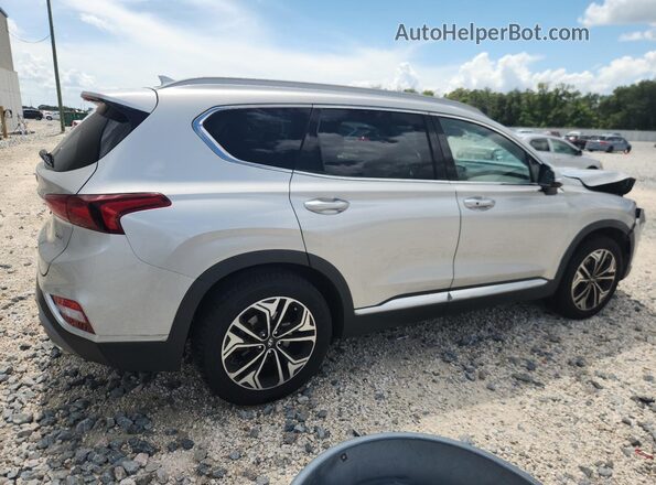 5NMS53AA2KH046144 2019 HYUNDAI SANTA Silver Rear right