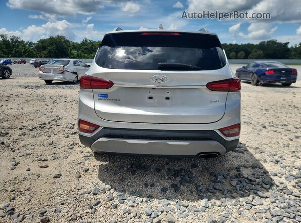 5NMS53AA2KH046144 2019 HYUNDAI SANTA Silver Rear view