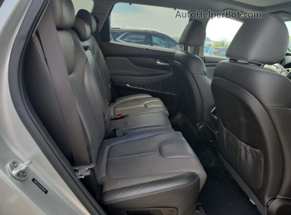5NMS53AA2KH046144 2019 HYUNDAI SANTA Silver Rear interior view