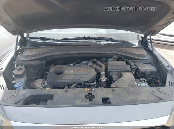 5NMS53AA2KH129203 2019 HYUNDAI SANTA FE Gray Widok z tyłu
