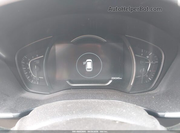 5NMS53AA2KH129203 2019 HYUNDAI SANTA FE Gray Widok tylnych siedzeń