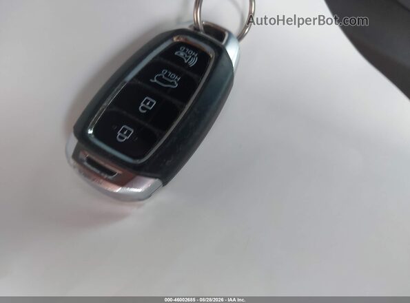 5NMS53AA2KH129203 2019 HYUNDAI SANTA FE Gray Widok deski rozdzielczej