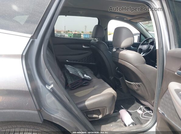 5NMS53AA2KH129203 2019 HYUNDAI SANTA FE Gray Widok naklejki z numerem VIN
