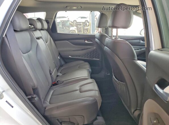 5NMS53AA2LH155298 2020 HYUNDAI SANTA White Սալոնի հետևի տեսք