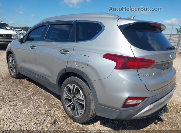 5NMS53AA2LH306169 2020 HYUNDAI SANTA FE Silver Rear left