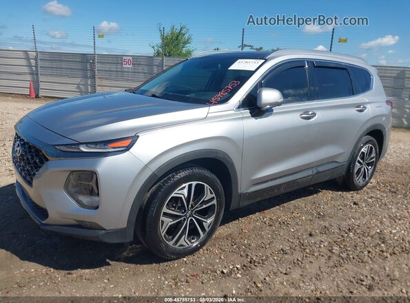 5NMS53AA2LH306169 2020 HYUNDAI SANTA FE Silver Front left