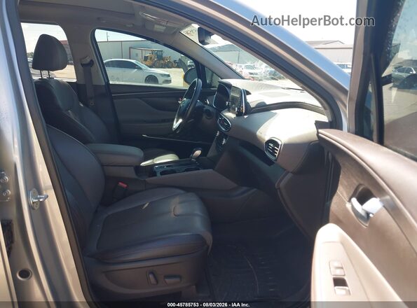 5NMS53AA2LH306169 2020 HYUNDAI SANTA FE Silver Front interior view