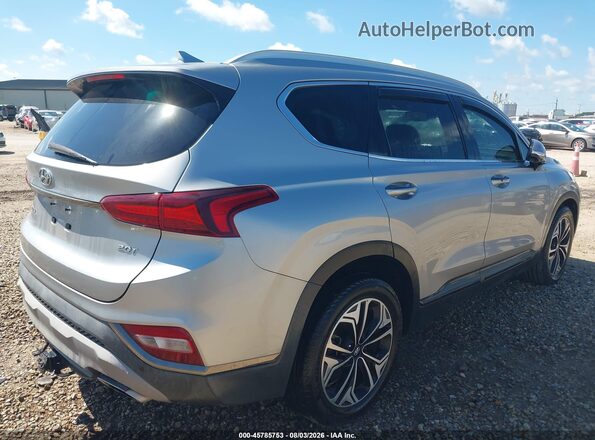 5NMS53AA2LH306169 2020 HYUNDAI SANTA FE Silver Rear right