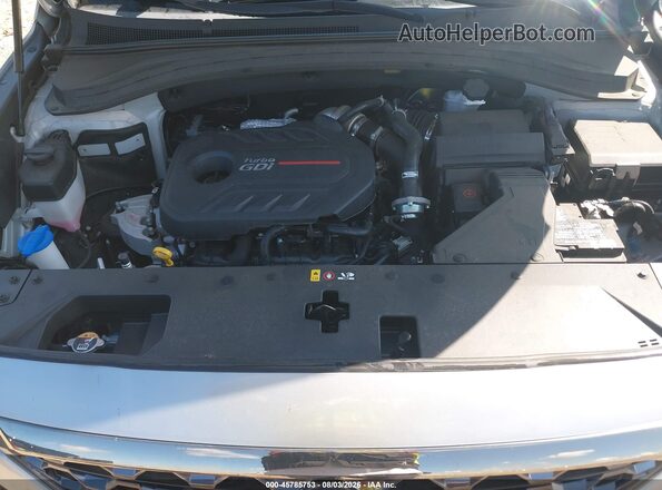 5NMS53AA2LH306169 2020 HYUNDAI SANTA FE Silver Rear view