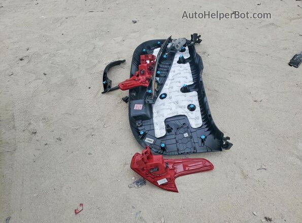 5NMS53AA4KH101581 2019 HYUNDAI SANTA Red Widok naklejki z numerem VIN