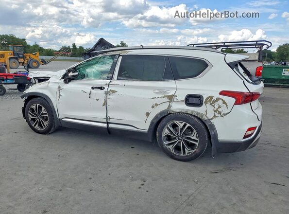 5NMS53AA4KH117344 2019 HYUNDAI SANTA White Tył lewy
