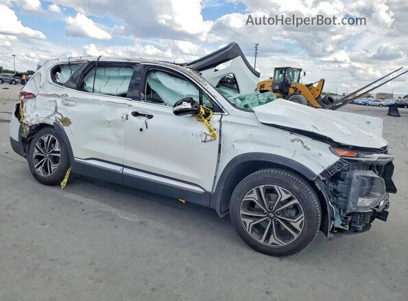 5NMS53AA4KH117344 2019 HYUNDAI SANTA White Przód prawy