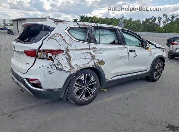5NMS53AA4KH117344 2019 HYUNDAI SANTA White Tył prawy
