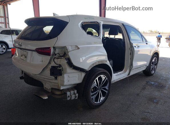 5NMS53AA4LH213752 2020 HYUNDAI SANTA FE White Դիմացի տեսք