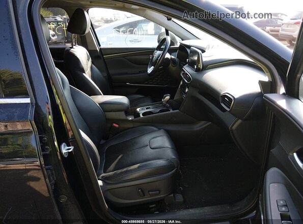 5NMS53AA5KH031024 2019 HYUNDAI SANTA FE Black Սալոնի դիմացի տեսք