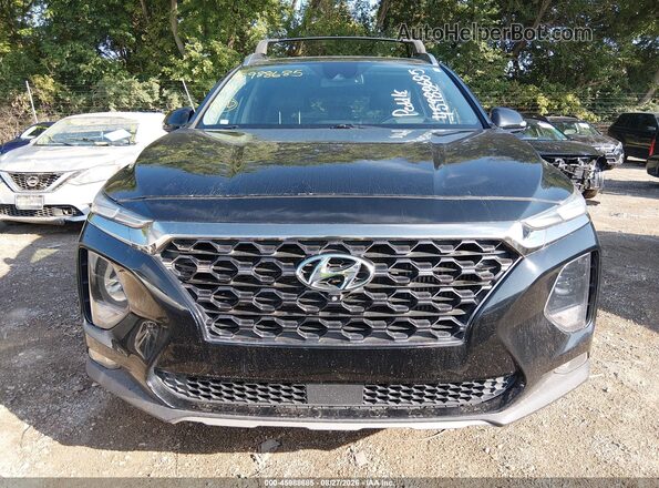 5NMS53AA5KH031024 2019 HYUNDAI SANTA FE Black Սարքավորումների վահանակի տեսք