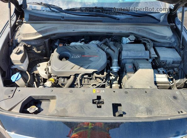 5NMS53AA5LH200914 2020 HYUNDAI SANTA Black Engine compartment view