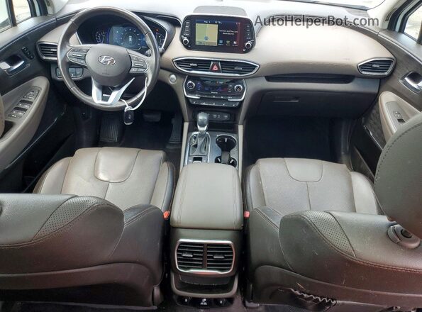 5NMS53AA6LH276450 2020 HYUNDAI SANTA White Vista del salpicadero