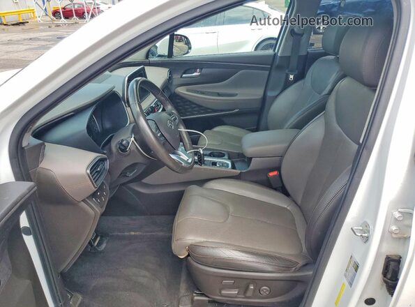 5NMS53AA6LH276450 2020 HYUNDAI SANTA White Vista interior delantera