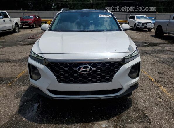 5NMS53AA6LH276450 2020 HYUNDAI SANTA White Vista frontal