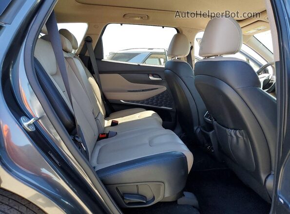 5NMS53AA6LH288615 2020 HYUNDAI SANTA Gray Vista interior trasera