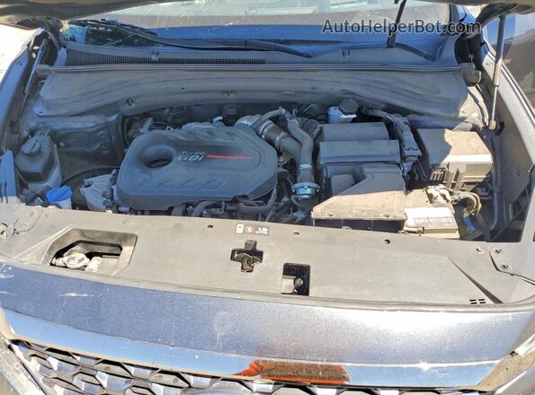 5NMS53AA6LH288615 2020 HYUNDAI SANTA Gray Vista del compartimento del motor