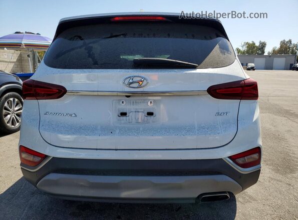 5NMS53AA9KH037330 2019 HYUNDAI SANTA Белый Вид сзади
