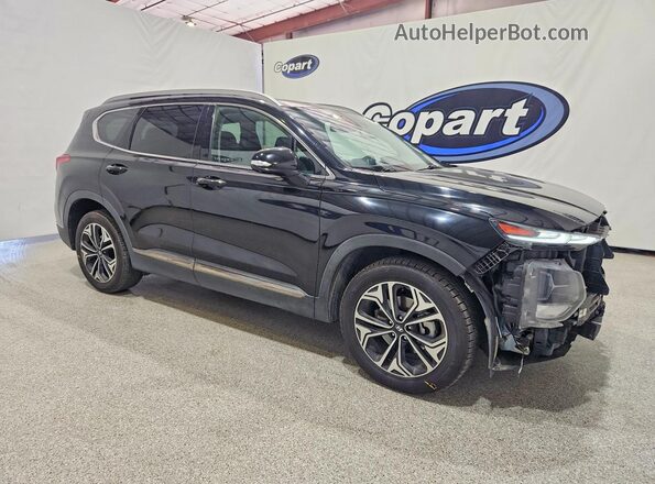 5NMS53AA9KH048781 2019 HYUNDAI SANTA Black წინა მარჯვენა