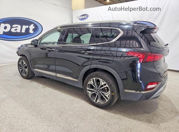 5NMS53AA9KH048781 2019 HYUNDAI SANTA Black უკანა მარცხენა
