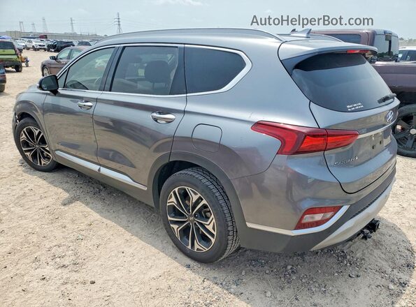 5NMS53AA9KH077116 2019 HYUNDAI SANTA Gray უკანა მარცხენა